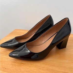 Abound Black Sleek Heels
